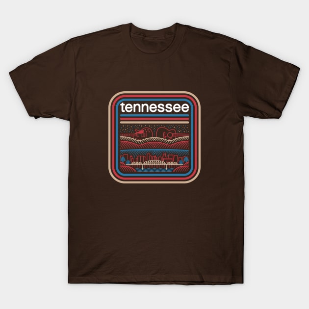 TENNESSEE - CG STATES #6/50 T-Shirt by Chris Gallen